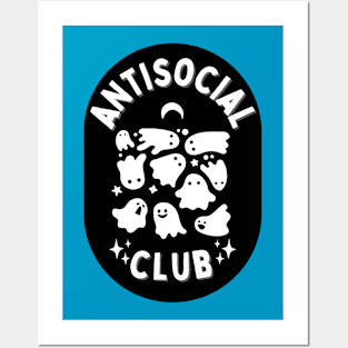 Antisocial club Posters and Art